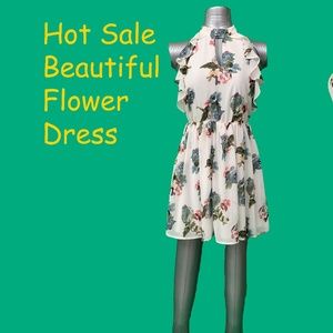 Floral Dress For Summer Medium Size Sexy Sundress